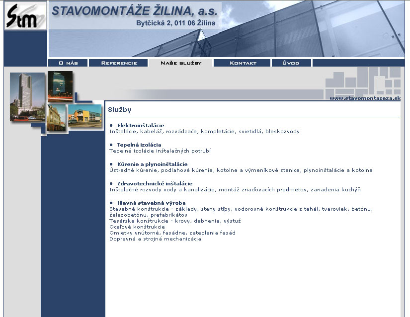 Stavomontáže Žilina a.s.